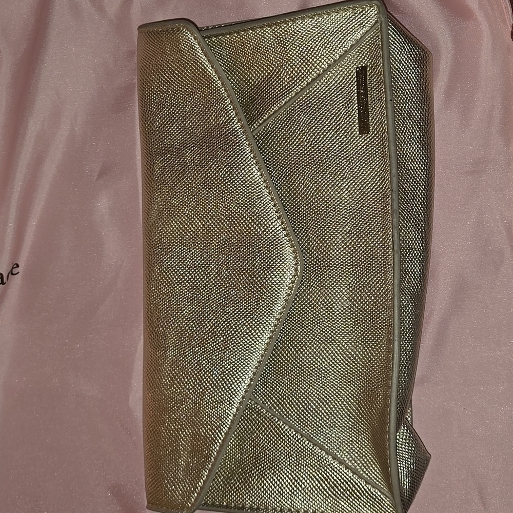 Elegant Gold Clutch by Victoria secret
